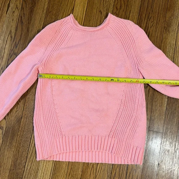 J. Crew Soft Pink Knit Crew Neck Sweater - Picture 6 of 9